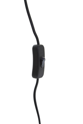 Edgar Black Marble and Chrome Table Lamp