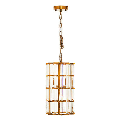 Karli Brass Finish Small Vertical Light