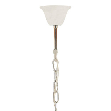 Karlo Smoke Grey Glass And Chrome Finish Light