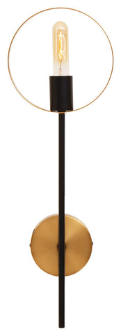 Trieste One Bulb Ring Wall Light