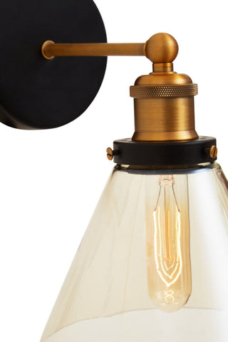 Trieste Matte Black Wall Light