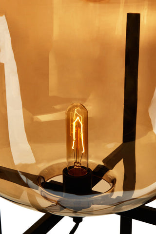 Trieste Champagne Glass Floor Lamp