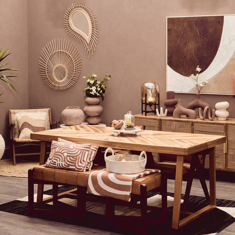 Trieste Matte Black and Glass Table Lamp