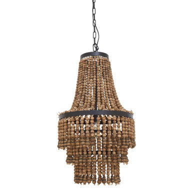 Lapiz Wood Chandelier