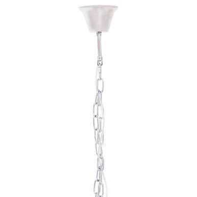 Babylon Eight Bulb Chrome Chandelier
