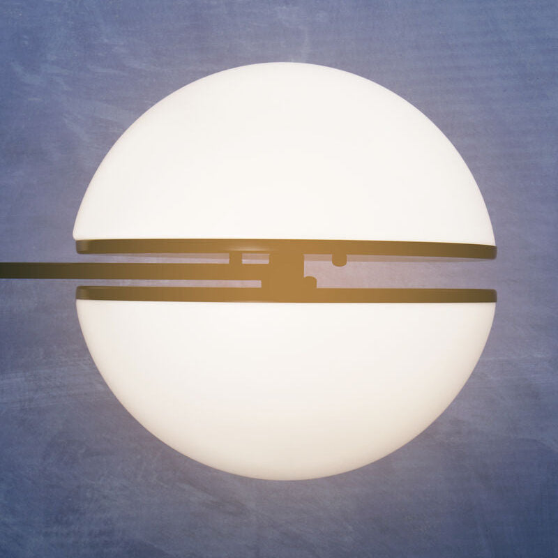 Abira Matt Black Ball Wall Light