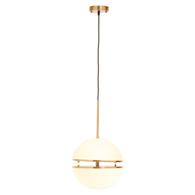 Abira Brushed Brass Pendant Light