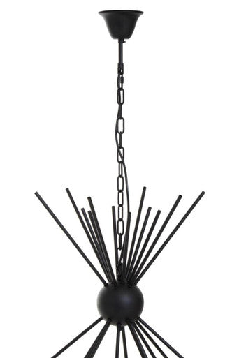 Yara Matt Black Pendant Light