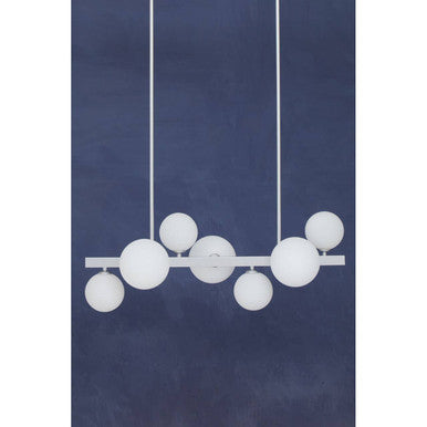 Abira Chrome 7 Light  Pendant Lamp