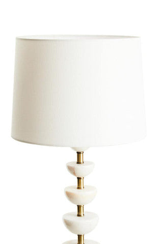 OcalaÂ White Table Lamp