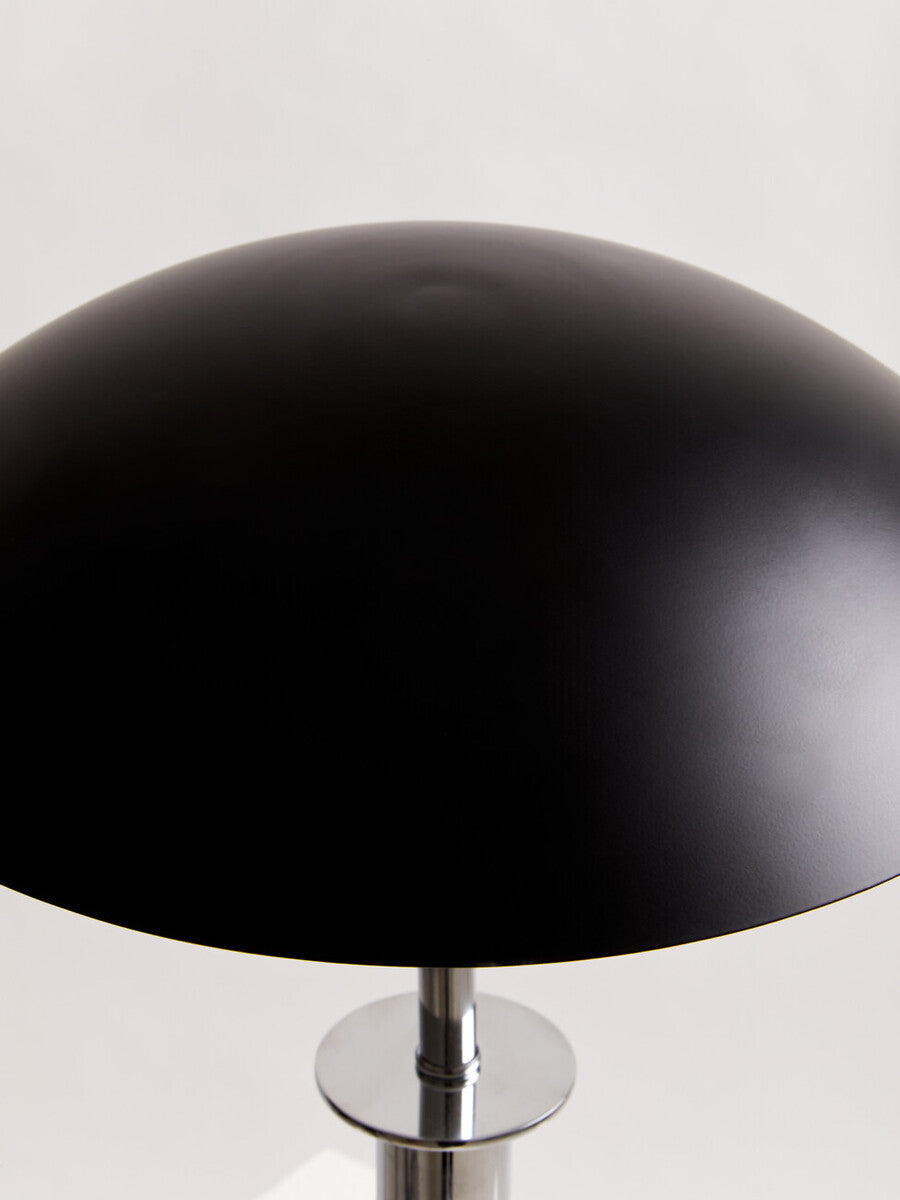 Octavia Silver Finish Metal Table Lamp