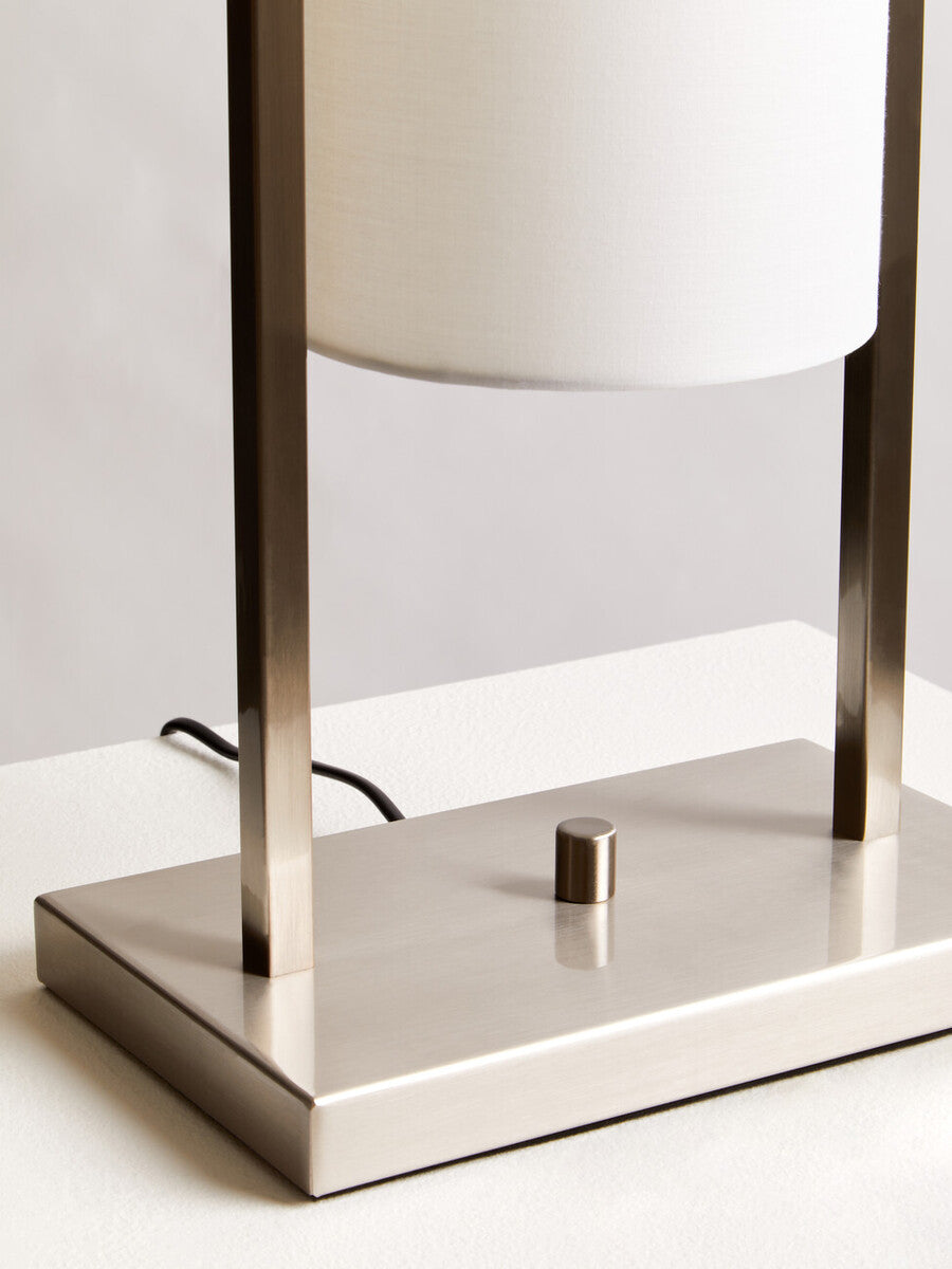 Atkins Nickel FinishÂ Table Lamp