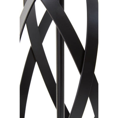 Zaina Black Cross Table Lamp