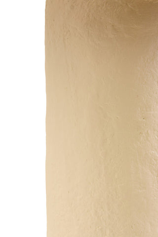 Carta Natural Papier Mache Table Lamp With Natural Raffia Shade