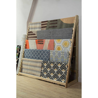 Bosie Oslo Grey White and Green Rug