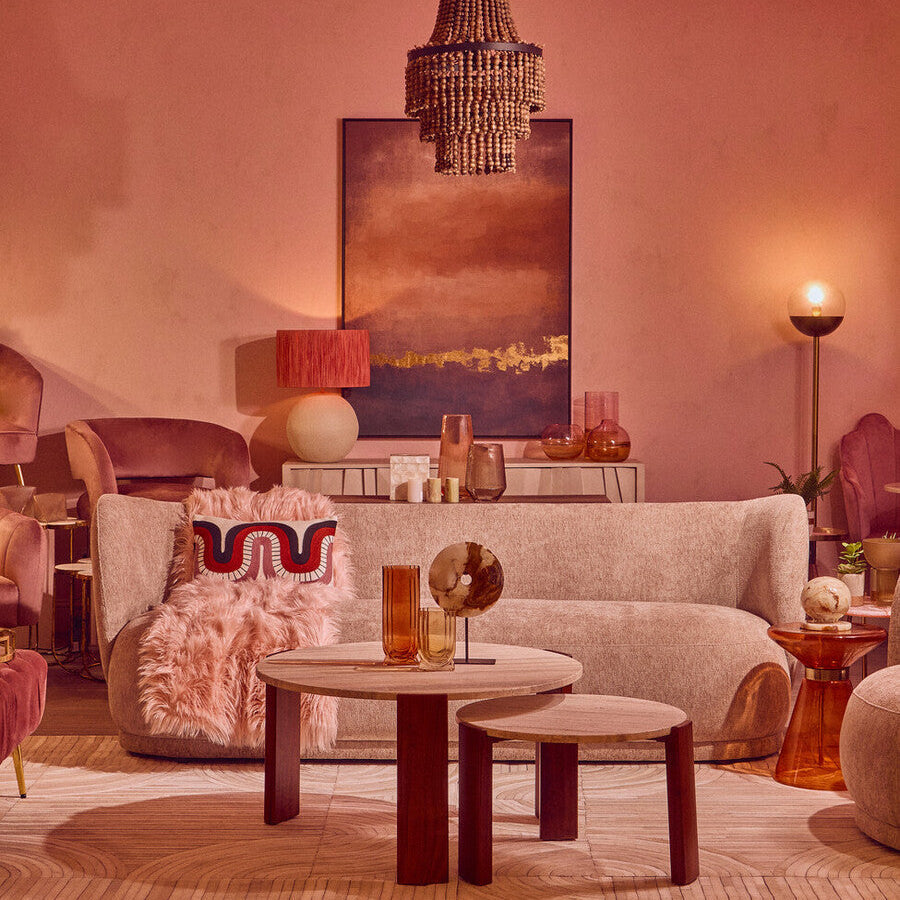 Bosie Safira Large Natural Hair On Leather Rug