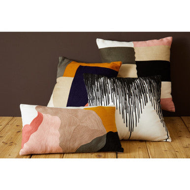 Bosie Ozella Abstract Multi Coloured Cushion