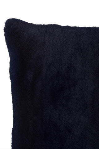 Bosie Lamina Navy Blue Square Cushion