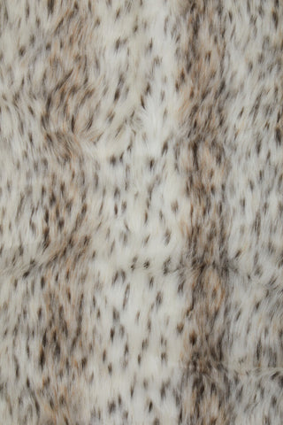 Bosie Lamina Animal Print Fur Throw