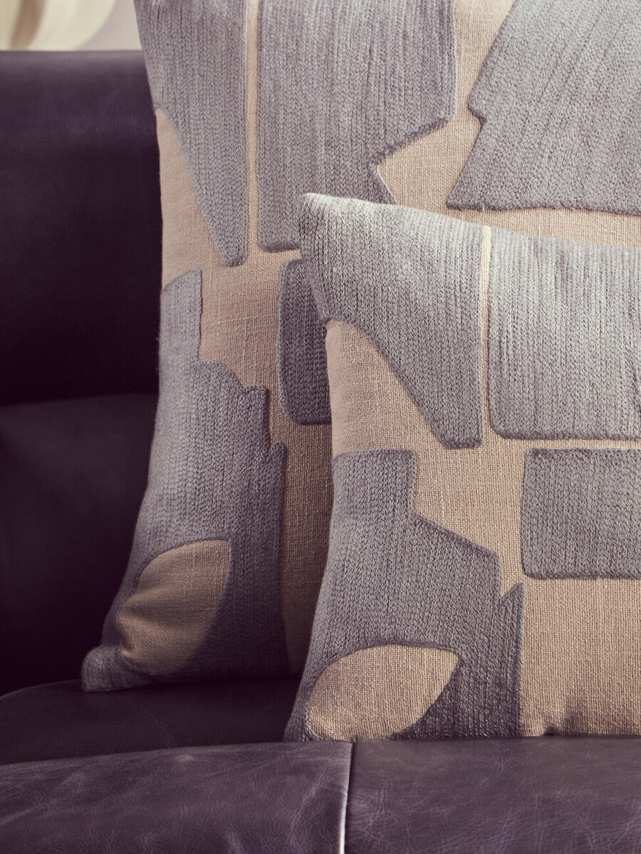 Bosie Ozella Natural And Grey Cushion