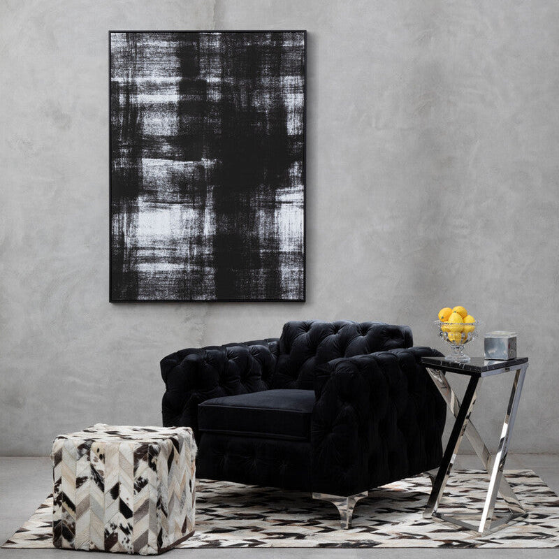 Astratto Black And White Classic Wall Art