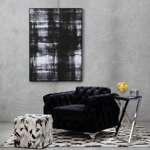 Astratto Black And White Classic Wall Art