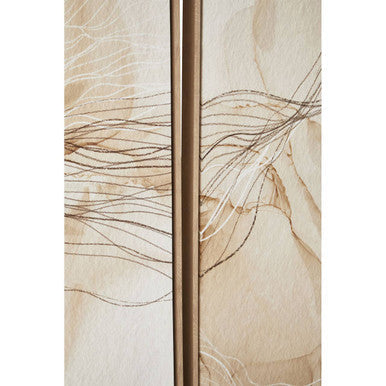 Astratto Set of Two Natural Abstract Wall Art