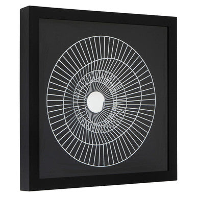 Modello Silver And Black Wall Art