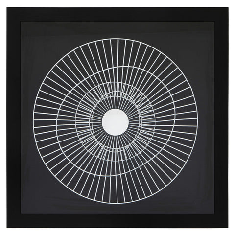 Modello Silver And Black Wall Art