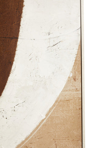 Astratto Brown and Natural Textured Wall Art