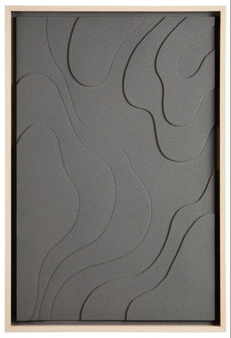 Astratto 3D Effect Green Wall Art