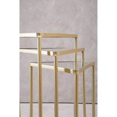 Avantis Set of 3 Triangle Nesting Tables