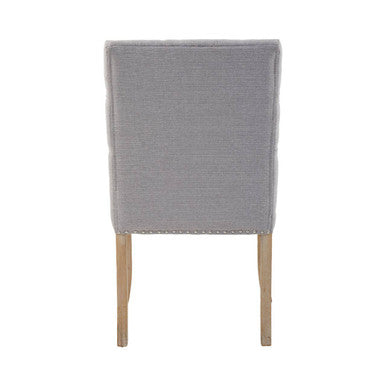 Kensington Townhouse Grey Linen Dining Chair