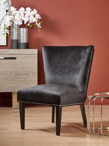 Kensington Townhouse Black Winged Dining Chair