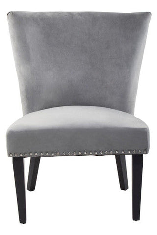 Kensington Townhouse Grey Winged Dining Chair