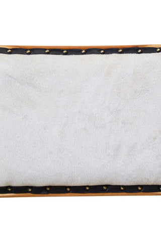 Kendari Natural Leather and Teak Wood Dining Chair