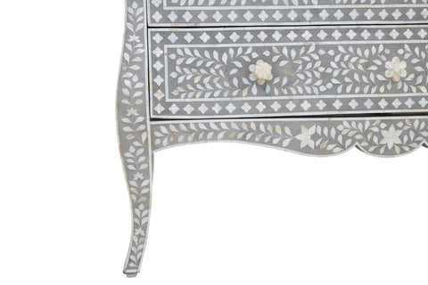 Fusion Chest of 2 Drawers with Mother of Pearl Inlay