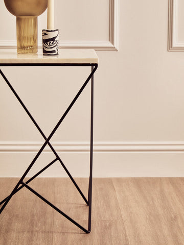 Shalimar Marble top Square Side Table