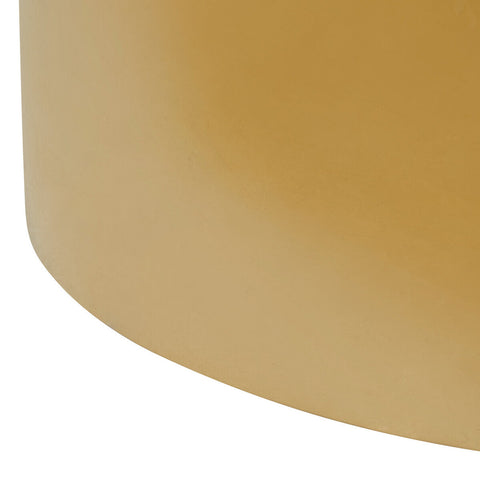 Carlox Round Gold and Marble Effect Coffee Table