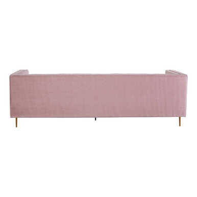 Otylia 3 Seat Pink Sofa