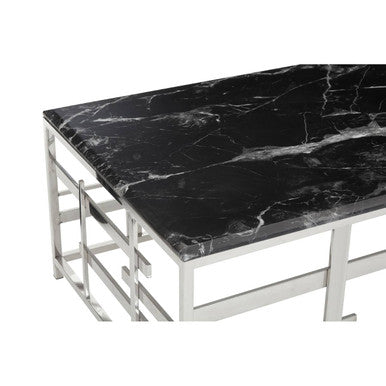 Aprilia Black Marble Coffee Table