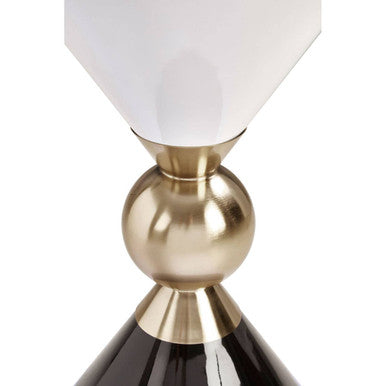 Martini Gold And Black Side Table