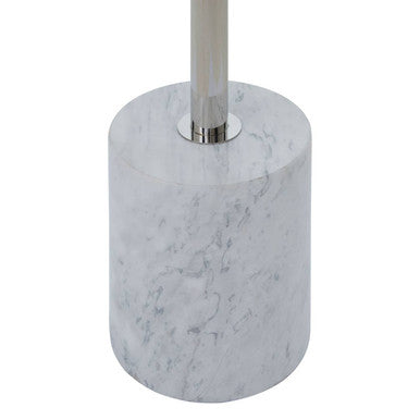 Oria Silver Frame End Table