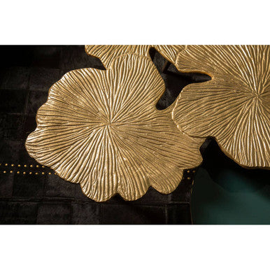 Prato Gingko Gold Top Large Side Table