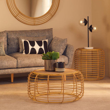 Trento Round Rattan Coffee Table