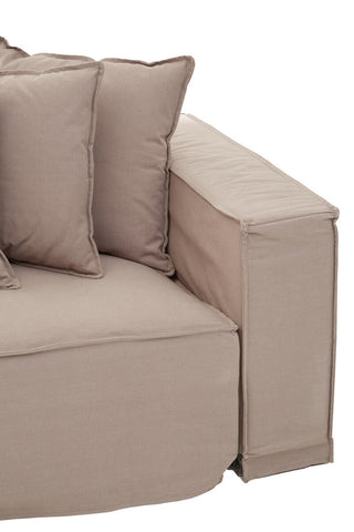 Marseille 3 Seat Grey Sofa