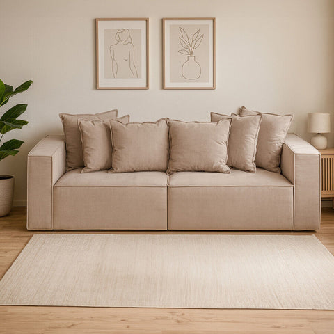 Marseille 3 Seat Grey Sofa