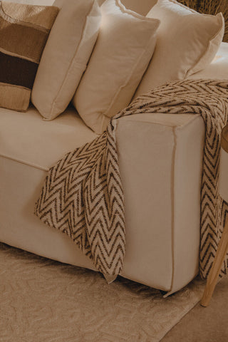 Marseille 3 Seat Cream Sofa