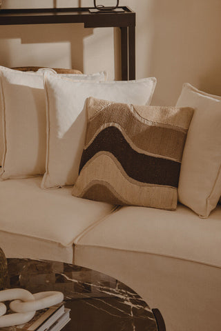 Marseille 3 Seat Cream Sofa