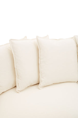 Marseille 3 Seat Cream Sofa